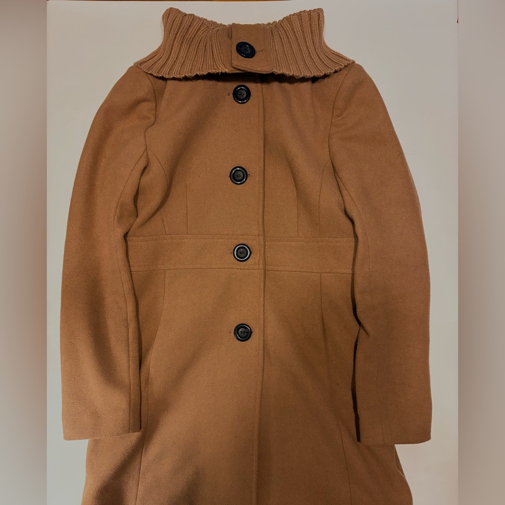 Ci Sono by Cavalini Camel Tan Coat – Size M